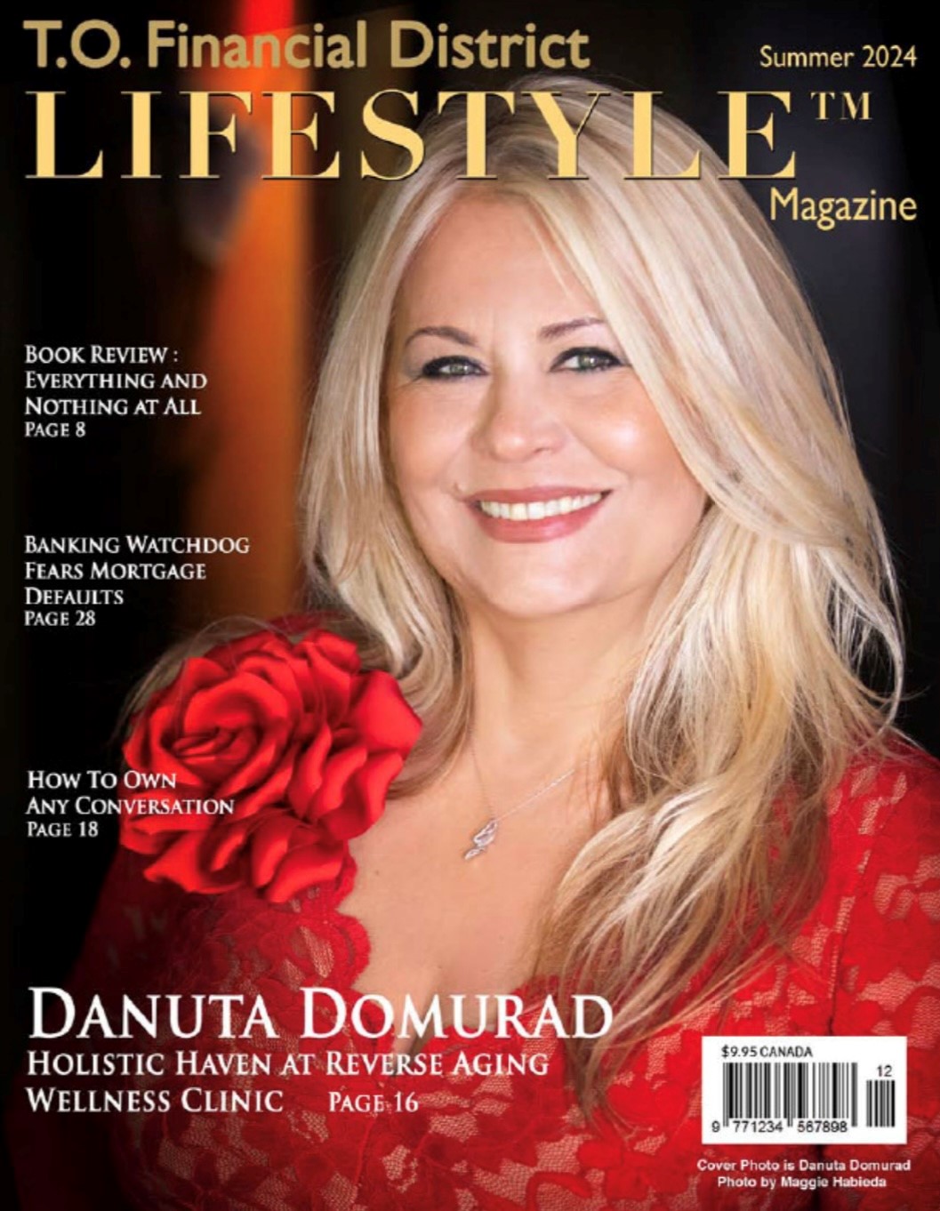 T.O. Financial District Lifestyle, Summer, 2024 magazine cover